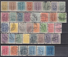 AUSTRIA 360-397,used,falc Hinged - Usados