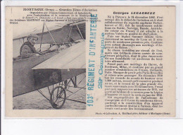 MORTAGNE: Grandes Fêtes D'aviation, Organisées Par L'union Commerciale Et Industrielle, Georges Legagneu - Très Bon état - Mortagne Au Perche