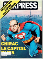 L'EXPRESS - 30 OCTOBRE 5 NOVEMBRE 1981 - KADHAFI - JUGE MICHEL - CHIRAC - MARSEILLE - Other & Unclassified