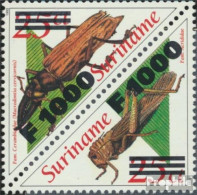 Suriname 1762-1763 Paar (kompl.Ausg.) Postfrisch 2001 Käfer - Surinam