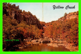 CENTER, AL - BLUFFS OF YELLOW CREEK FALLS, WEISS LAKE -  ALABAMA POST CARD CO, - - Other & Unclassified