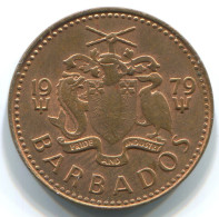 1 CENT 1966-1976 BARBADOS Coin #WW1165.U.A - Barbados (Barbuda)