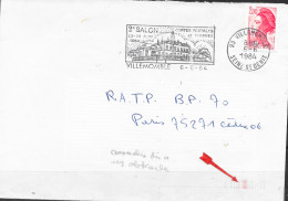 Curiosité 93 Villemomble 6-6 1984 " Anomalie Dans L' Zmpreinte Du Tri électronique Du à Un Corp étranger Dans L'envelopp - Lettres & Documents