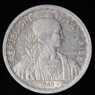  Indochine / Indochina, , 20 Cent, 1945, , Aluminium, SUP (AU),
KM#29, Lec.251 - Französisch-Indochina