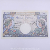 1000 Francs Commerce Et Industrie 28.11.1940, Y.879/591, SUP - 1 000 F 1940-1944 ''Commerce Et Industrie''