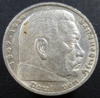 Germania - 5 Reichsmark 1935 E - Paul Von Hindenburg - KM# 86 - 5 Reichsmark