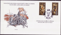 Europa CEPT 1978 Malte - Malta FDC4 Y&T N°564 à 565 - Michel N°569 à 570 - 1978