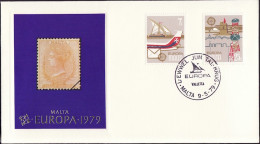 Europa CEPT 1979 Malte - Malta FDC1 Y&T N°583 à 584 - Michel N°594 à 595 - 1979