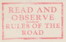 Meter Cut USA 1941 Read And Observe - Rules Of The Road - Altri & Non Classificati