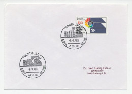 Cover / Postmark Germany 1989 Mining - Fossil - Altri & Non Classificati