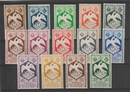 AEF 1941 Série Londres 141-154, 14 Val ** MNH - Unused Stamps