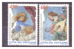 VATICANO - 1998 - Angeli Musicanti Lire 450 E Lire 650  ** - Neufs