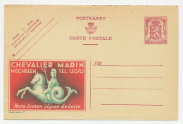 Publibel - Postal Stationery Belgium 1946 Horsefish - Chevalier Marin - Beer - Mitologia