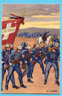 Feldpostkarte Bataillon 25 - Grenzdienst 1914-15 - Documenten