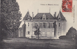 58. SAINT PIERRE LE MOUTIER. CPA. CHATEAU DE DHERE. ANNÉE 1911+TEXTE - Saint Pierre Le Moutier