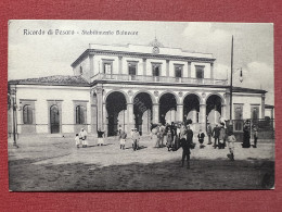 Cartolina - Ricordo Di Pesaro - Stabilimento Balneare - 1912 - Pesaro