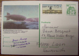 Entier Postal - Postkarte DEUTSCHE BUNDESPOST - Avec Vignette DBP ** 10 * - Bildpostkarten - Gebraucht