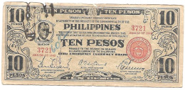 PHILIPPINES GUERILLA , CEBU Province 10 Centavos  KM 223  ,T B+ - Philippines