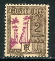 GUADELOUPE- Taxe Y&T N°25- Neuf Sans Charnière ** - Timbres-taxe