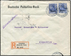 Deutsche Auslandspost Türkei, 1911, PU 1, 38, Brief - Marokko (kantoren)