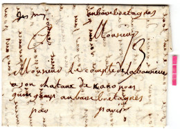 Gard - LAC (24/06/1750) - Manuscrite Lenain 2A Nismes - 1701-1800: Précurseurs XVIII