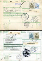 SCHWEIZ - 1988, 2 Auslandspaketkarten Nach Hannover, Frankaturen ! (B2350) - Lettres & Documents
