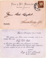 Bayern 1895, 3 Pf. Auf Firmen Drucksachen-Karte V. NEUSTADT A. Hdt. - Brieven En Documenten