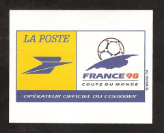 3 07	31	Autocollant  "FRANCE 98 " - Otros & Sin Clasificación