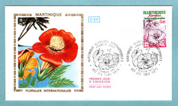 FDC France 1979 - Martinique Floralies Internationales YT 2035 - 972 Les Trois Ilets - 1970-1979