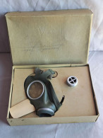 Masque à Gaz Allemand "Auer" Ww2 Boîte D'origine - 1939-45