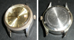 Rare Ancienne Montre Mécanique, COBRA Sans Bracelet Antimagnetic, Dateur - Montres Anciennes