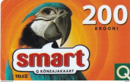 ESTONIA - Parrot, Tele2 Prepaid Card 200 Kr(plastic), Exp.date 30/06/02, Used - Estonie