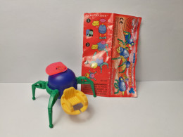Kinder :  657298   Ferrearospace - Planetenläufer 1997 - FLX-Spider 3 + BPZ - Steckfiguren