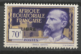 AEF N° 111 Fance Libre  NEUF** LUXE SANS CHARNIERE / Hingeless / MNH - Unused Stamps