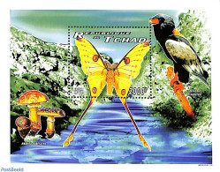 Chad 1996 Butterfly S/s, Mint NH, Nature - Birds - Butterflies - Mushrooms - Altri & Non Classificati