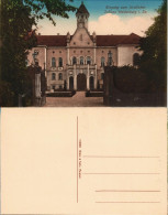 Ansichtskarte Waldenburg (Sachsen) Schloss - Eingang 1913 - Waldenburg (Sachsen)