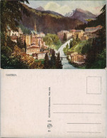 Ansichtskarte Bad Gastein KILOPHOT-Künstlerkarte, Panorama Gastein 1918 - Bad Gastein