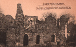 Abbaye De Villers - Vue Extérieure Du Choeur De L'Église Et De La Bibliothèque - Villers-la-Ville