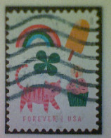United States, Scott #5806, Used(o), 2022, Thinking Of You, (66¢), Multicolored - Gebraucht