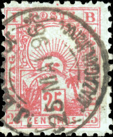 MAROC (Postes Locales) - 1893 MAZAGAN à MARRAKECH Yv.49 25c Rose (dentelé 10) - Oblitéré TB (c.13€) - Postes Locales & Chérifiennes