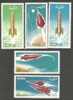 310 Dubai Espace Space Rockets MH * Neuf MH * Neuf (DUB-44) - Andere & Zonder Classificatie