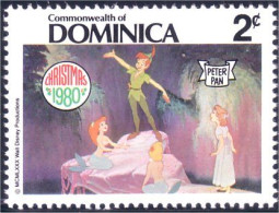 308 Dominica Disney Peter Pan Wendy MNH ** Neuf SC (DMN-50c) - Dominica (1978-...)