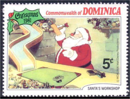 308 Disney Dominica Santa Claus Père Noel MNH ** Neuf SC (DMN-26c) - Disney