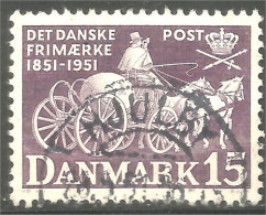 300 Denmark Chariot Poste Mail Post Cheval Horse Pferd Cavale Cabalo (DMK-117b) - Post