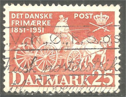 300 Denmark Chariot Poste Mail Post Cheval Horse Pferd Cavale Cabalo (DMK-118b) - Post