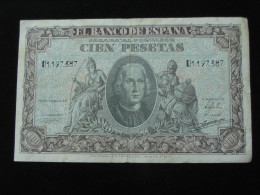 ESPAGNE. 100 Pesetas, Cien Pestas 1940 El Banco De Espana   **** EN ACHAT IMMEDIAT **** - 50 Peseten