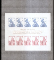 Monaco - Europa 1985 ( BF 30 Non Dentelé XXX -MNH - Cote YT : 500 Euros) - Blocks & Sheetlets