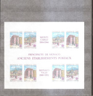 Monaco - Europa 1990 ( BF 49 Non Dentelé XXX -MNH - Cote YT : 270 Euros) - Blocks & Sheetlets