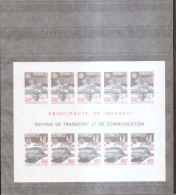 Monaco - Europa 1988 ( BF 41 Non Dentelé XXX -MNH - Cote YT : 465 Euros) - Blocks & Sheetlets