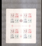 Monaco ( BF 3 Non Dentelé XXX -MNH - Cote YT : 510 Euros) - Blocks & Sheetlets